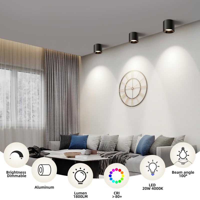 Hallway Light Flush Mount Modern LED Ceiling Light Fixtures for