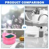 Kitchen Dish Soap Dispenser - Sponge Holder Washing Soap Dispenser,Sponge
