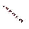 Yoaoo 1x OEM Black Impala Nameplate Emblem 3D Logo Letters