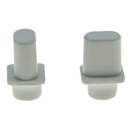 KAISH Pack of 2 White Vintage Top Hat Switch Tip 3 Way or 4 Way Pickup Selector Switch Knobs for USA Telecaster/Tele