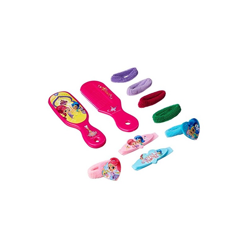 Nickelodeon Shimmer and Shine Girls Hair Accessory 10 Piece Gift