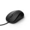 Hama Computermaus mit Kabel (Maus ohne Klickgeräusche für PC, Laptop