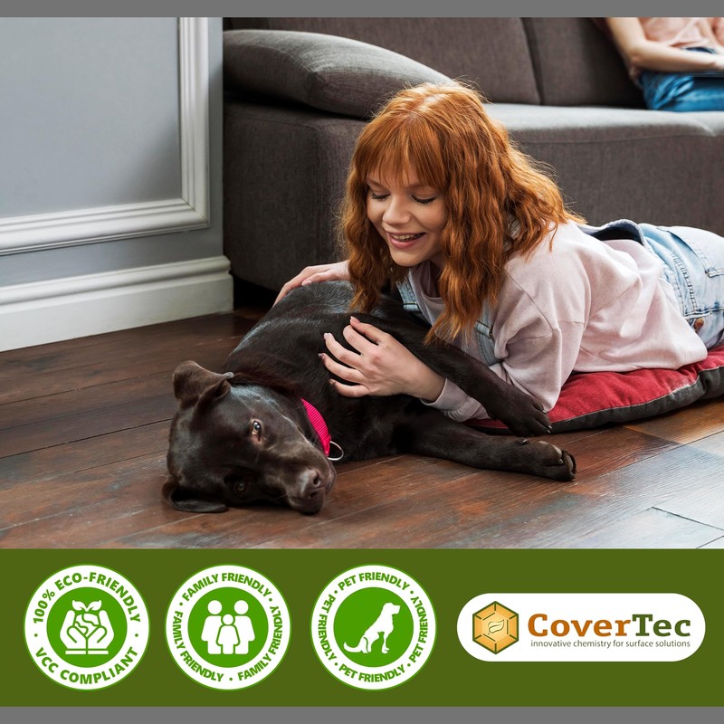 GlazeGuard Satin Floor Sealer Wall Sealer for Ceramic, Porcelain, Stone