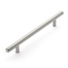 Dynasty Hardware P-1004-SN European 8-3/4" Bar Pull Satin Nickel EuropeanCollection