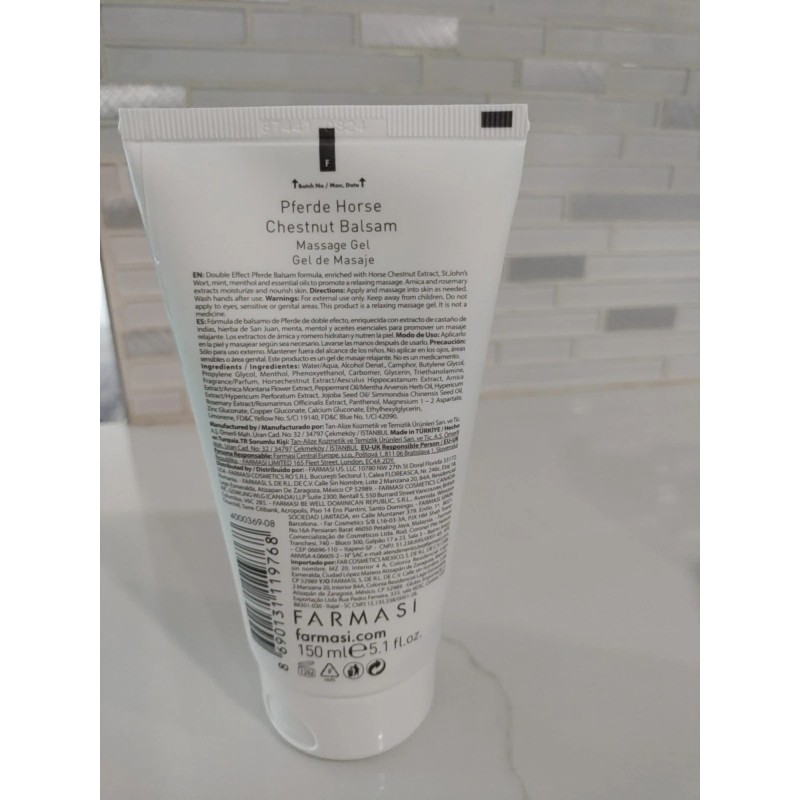 Farmasi DR. C. TUNA. Pferde Horse Chestnut Balsam