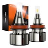 SEALIGHT H11/H8/H9/H16 Bulbs, 36000LM 800% Ultra-Brightness, 6000K White Illumination for