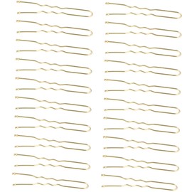 Vaguelly 250pcs U Shaped Hair Pins Durable Metal Hair Clips for Weddings Parties and Daily Wear Chic No Trace