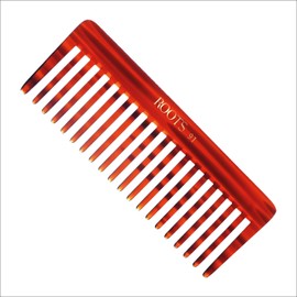 Roots - Brown Comb For Hair - Wide Teeth Comb