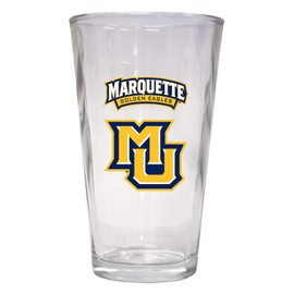 Marquette Golden Eagles 16 oz Pint Glass