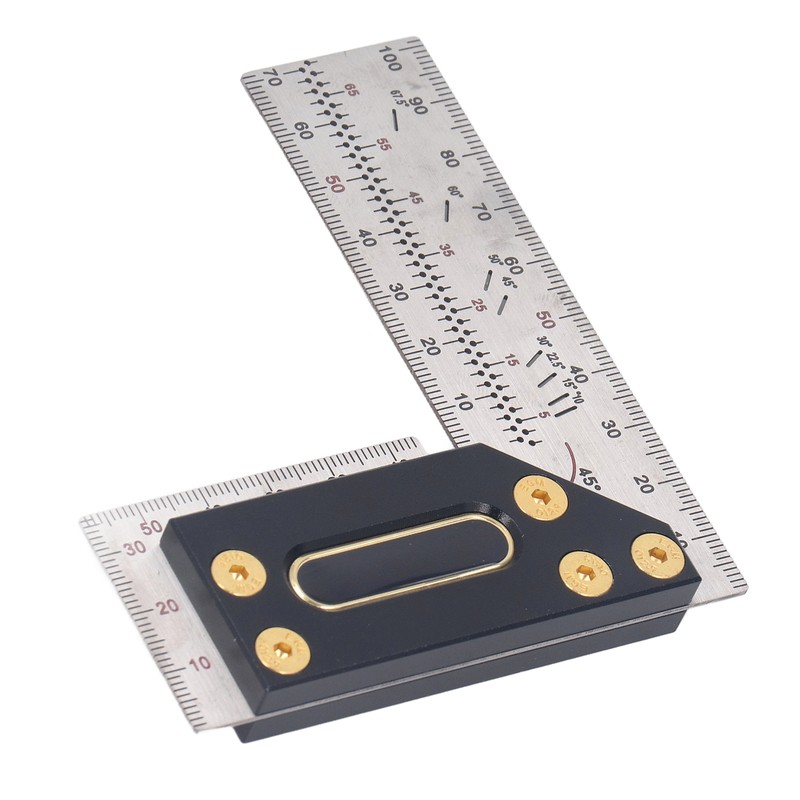 L Measurements Ruler Stainless Steel High Accuracy Carpenter Square Framing