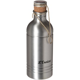 Elite 0150201 Eroica Water Bottle, 600ml, Silver