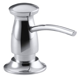 Transitional design soap/lotion dispenser