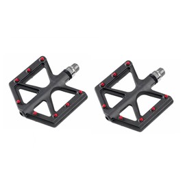 Zeray Pair of Flat Pedals ZP-D213 Anti-Slip Ultralight Carbon/Resin (Flat Pedals)