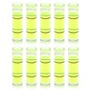 HARFINGTON 10pcs Small Cylindrical Bubble Level Vials 7x26.5mm PMMA Mini