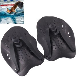 Hand Paddle for Swimming, 1 Pair of Swimming Paddles, Unisex Adult Swimming Training Device, Training Tool, Swimming Training Device for Adults, Ideal Paddle for Swimmers