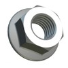 M8 Serrated Flange Nuts, 17.9mm x 13mm A2 Stainless Steel
