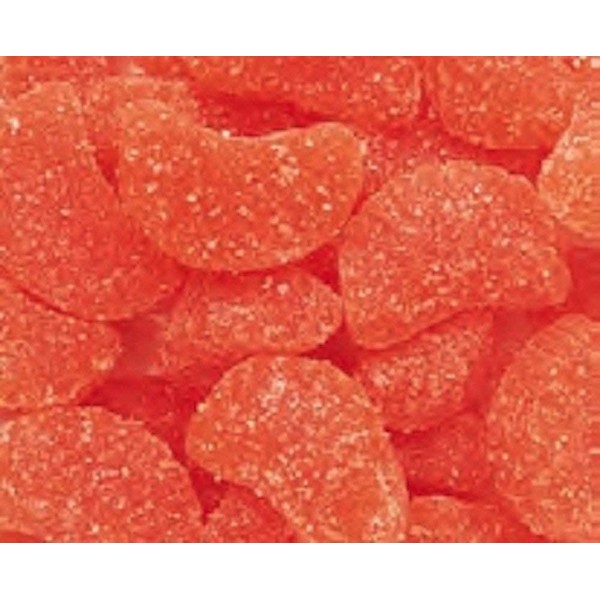 The Nutty Fruit House Fruit Slice Jelly Wedge Gummy Candies (Orange Wedge, 5 Pound (Pack of 1))