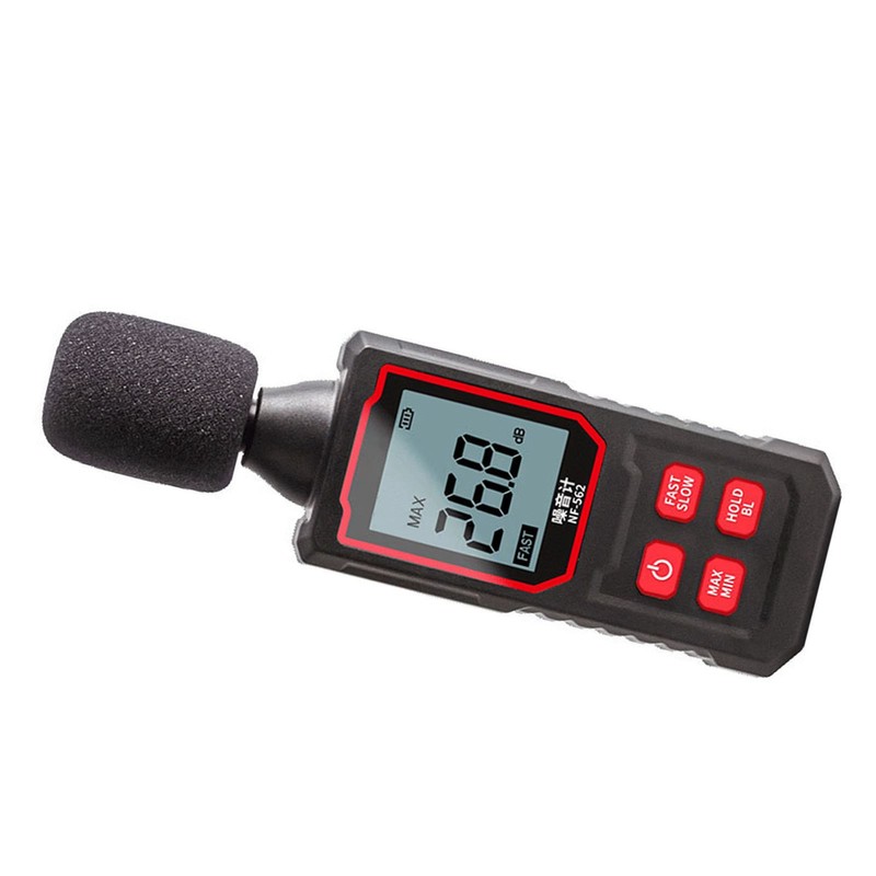 Decibel Meter High Accuracy Quick Response Noise Tester LCD Backlit