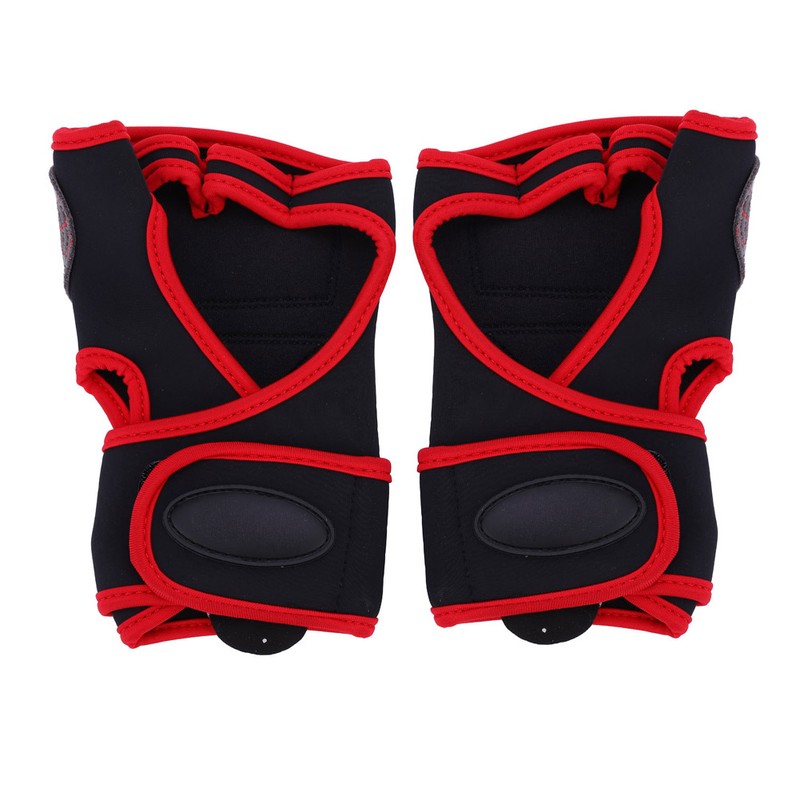 1 Pair Anti skid Sports Weight Lifting Half Finger Protection