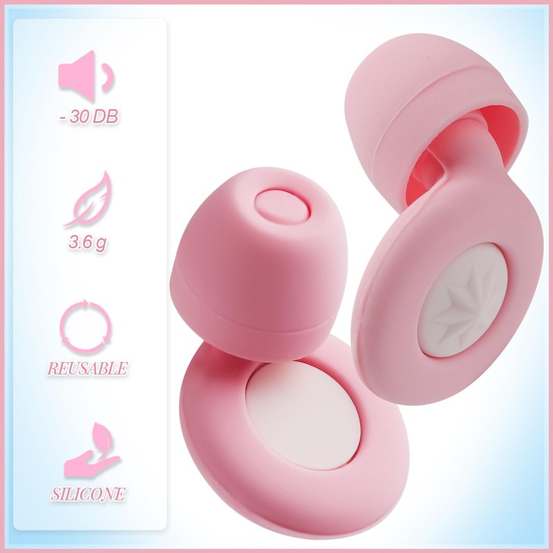 anforee Ear Plugs for Noise Cancelling - Sleep Ear Plugs