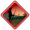 Personalisedjust4u Lest We Forget Remember Soldier Military Metal Car Window