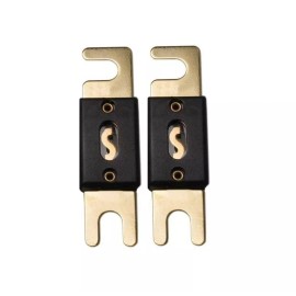 Automotive Authority LLC ANL Fuse 500A 500 Amp 32V Gold Plated Fuses For Auto Marine Stereo Audio Video