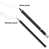 SMOOTHERPRO Bolt Action Metal Pencil Retractable Machinery Graphite Pencils with