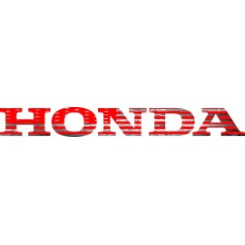 TVC HONDA PIONEER 700 1000 FRONT GRILL GRAPHICS AMERICAN FLAG RED GRAY GLOSS
