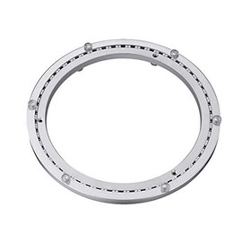 Dailydanny Aluminum Heavy Duty Lazy Susan Rotating Turntable Bearing Swivel Plate Hardware for Dining-Table (24 inch (16mm))