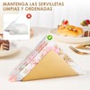 Servilletero Triangular, OUDAR Servilleteros para Mesa Elegantes, Servilleteros para Mesa