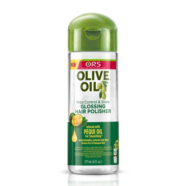 ORS Olive Oil Frizz Control and Shine Glossing Hair Polisher 6 Ounce (Pack of 4)