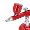 Auto Cordless Airbrush Kit Rechargeable Handheld 17.4psi Compressor for Nails