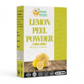 Herbs Botanica Polvo orgánico de cáscara de limón cítricos cáscara orgánica 150 g 100% natural | Máscara facial anti bronceado