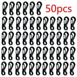 Dtoterul Mini Carabiner 50 Pieces Mini Carabiner Set Carabiner Climbing Clips Small Carabiner Clip Carabiner Key Mini Carabiner Key Mini Carabiner for Climbing Hiking