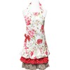 Wrapables Mother and Daughter Ruffles and Roses Apron for Baking,