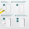 ECOPRO VENT 6" x 12" White Metal Access Panel. Service