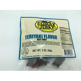 Climax BEST Premium Beef Teriyaky 2 OZ. Beef Jerky - 20 Pack