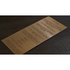 Biblical Mezuzah - Paleo Hebrew 10 Commandments Inscribed on Copper