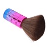Neck Duster Brush Soft Nylon Bristles Electroplate Ergonomic Barber Hair