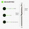 SHARPRO O Flute Upcut Spiral Rouer Bits 1/8 Inch Shank