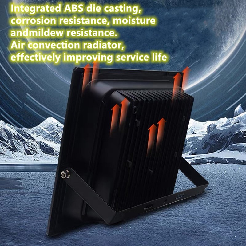 100LED Outdoor Solar Flood Light IP67 Waterproof Solar Wall Lamp