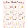 Easter Cookie Cutters, Set of 12, Rabbit Cookie Cutter, Easter