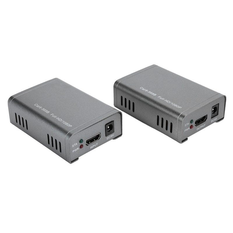 HDMI Extender 60m Online Video Amplification Extend Signal Adapter 100‑240V