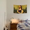 Mona Lisa Funny Flag 3x5 Ft with 4 Brass Grommets