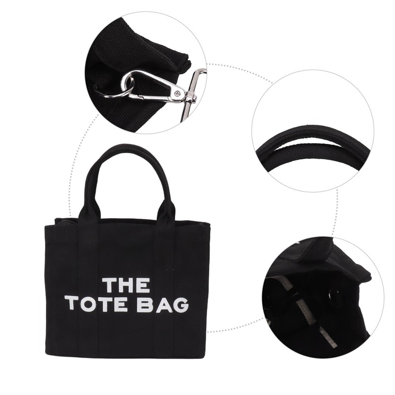 Women Bag Canvas Waterproof Large Capacity Casual Shoulder Bag with