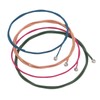 4Pcs Electric Bass String Set Clear Bright Sound Metal Colored