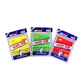 GOLDSANGSA Toallas de baño coreanas, color rojo (4 piezas) y verde (4 piezas) y amarillo (4 piezas)