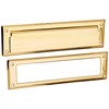 Deltana MS211CR003 13 1/8-Inch Mail Slot with Solid Brass Interior