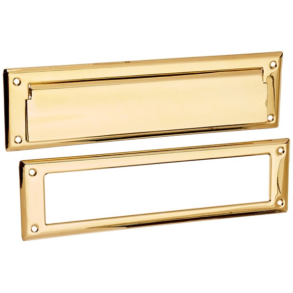 Deltana MS211CR003 13 1/8-Inch Mail Slot with Solid Brass Interior