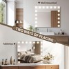 NUSVAN Vanity Mirror with Lights,Makeup Mirror with 17 Dimmable LED